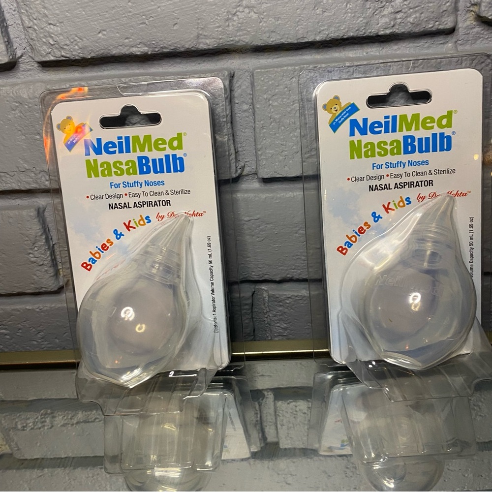 Pair of NeilMed NasaBulb Nasal Aspirator